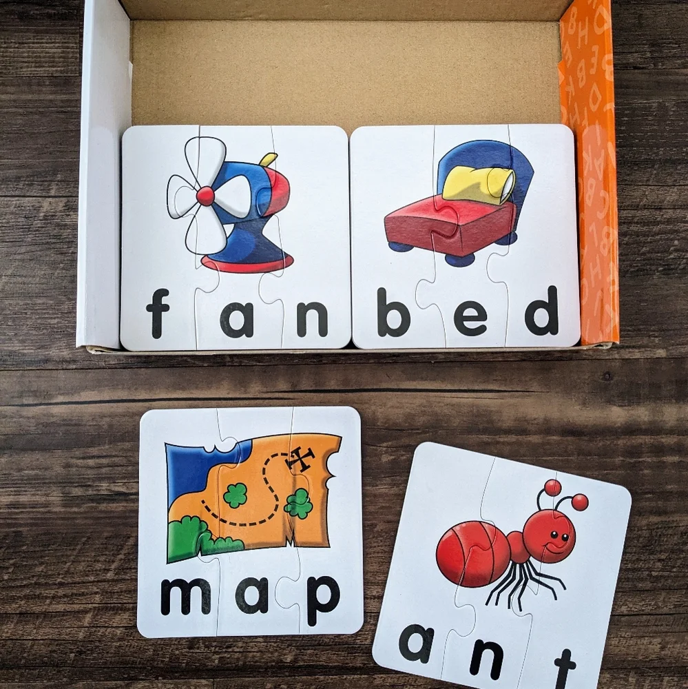 The Learning Journey 3 Letter Words Puzzle Set